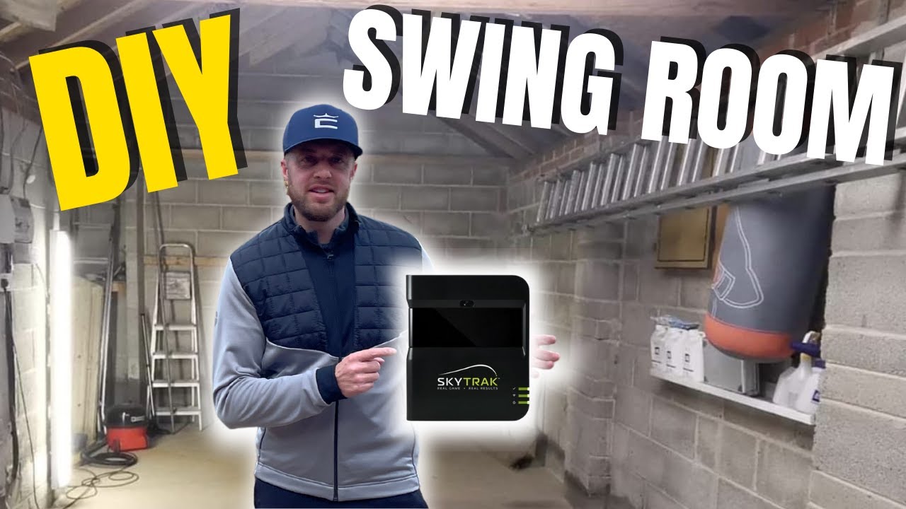 I&rsquo;M SO IMPRESSED WITH MY FRIENDS BUDGET HOME GOLF SIMULATOR SETUP