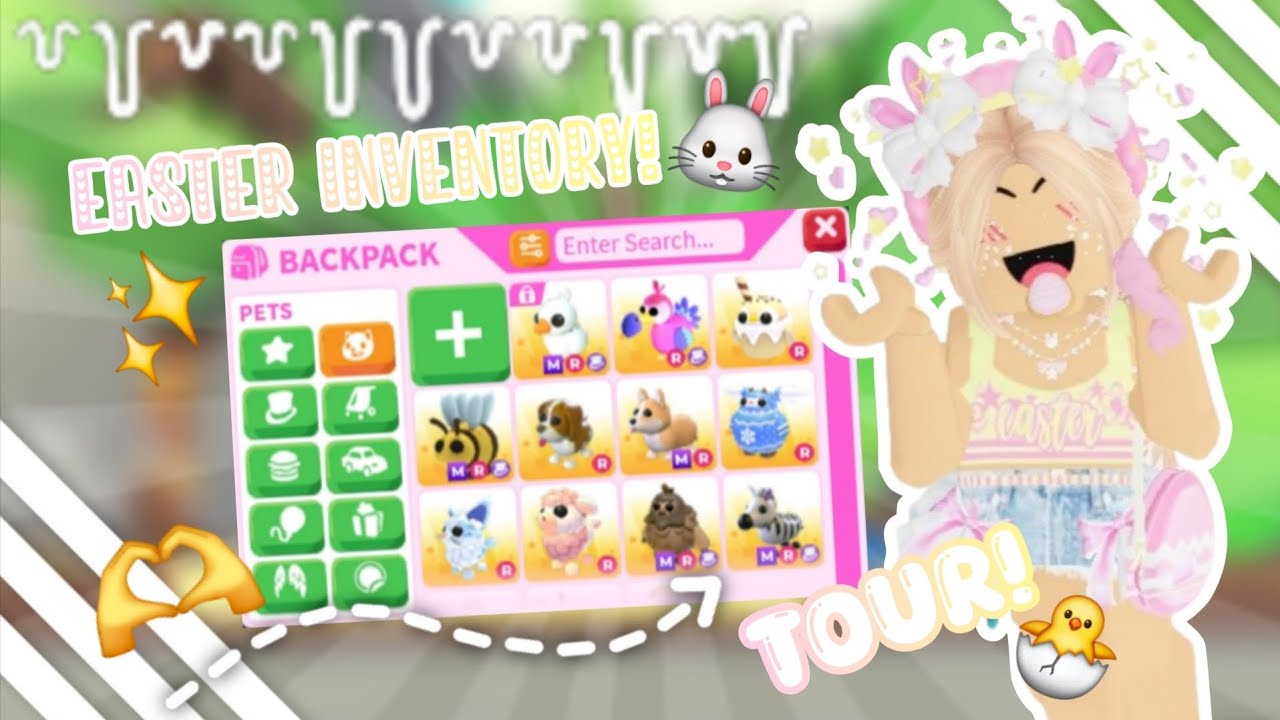 Updated Easter inventory tour! 🐇🌸 *so many megas?!* 🐣🩷✨️
