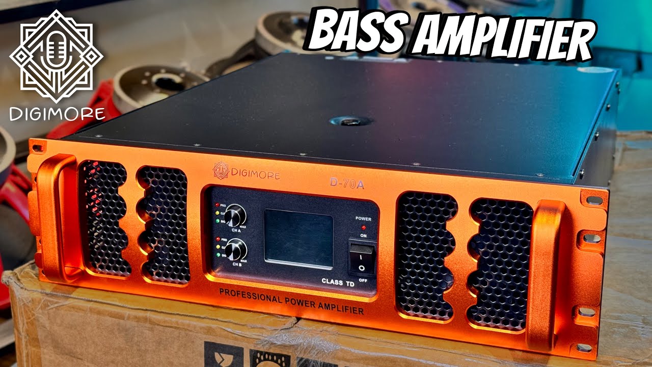 9500w Bass Amplifier Tension नहीं अब 3 Year Warranty के साथ खुलके चलाओ।Digimore D-70A