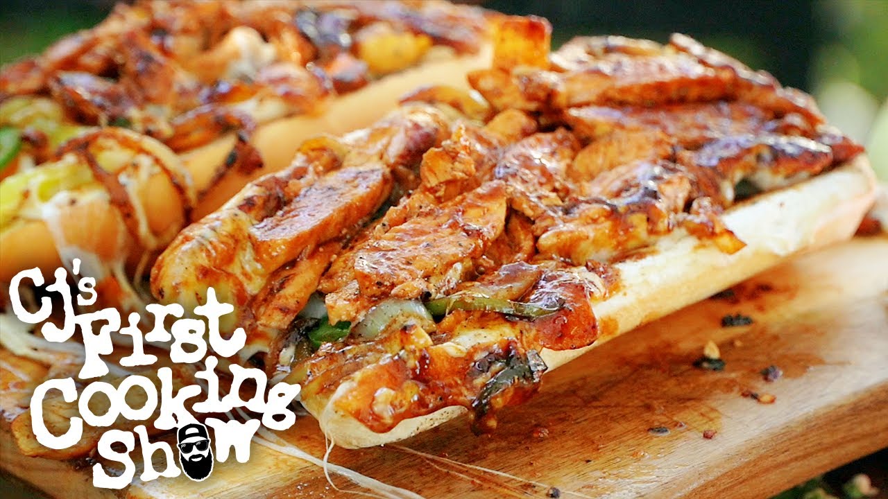 Frito Bandito Returns! Chicken BBQ Sandwich! | CJ's First Cooking Show | Blackstone Griddles