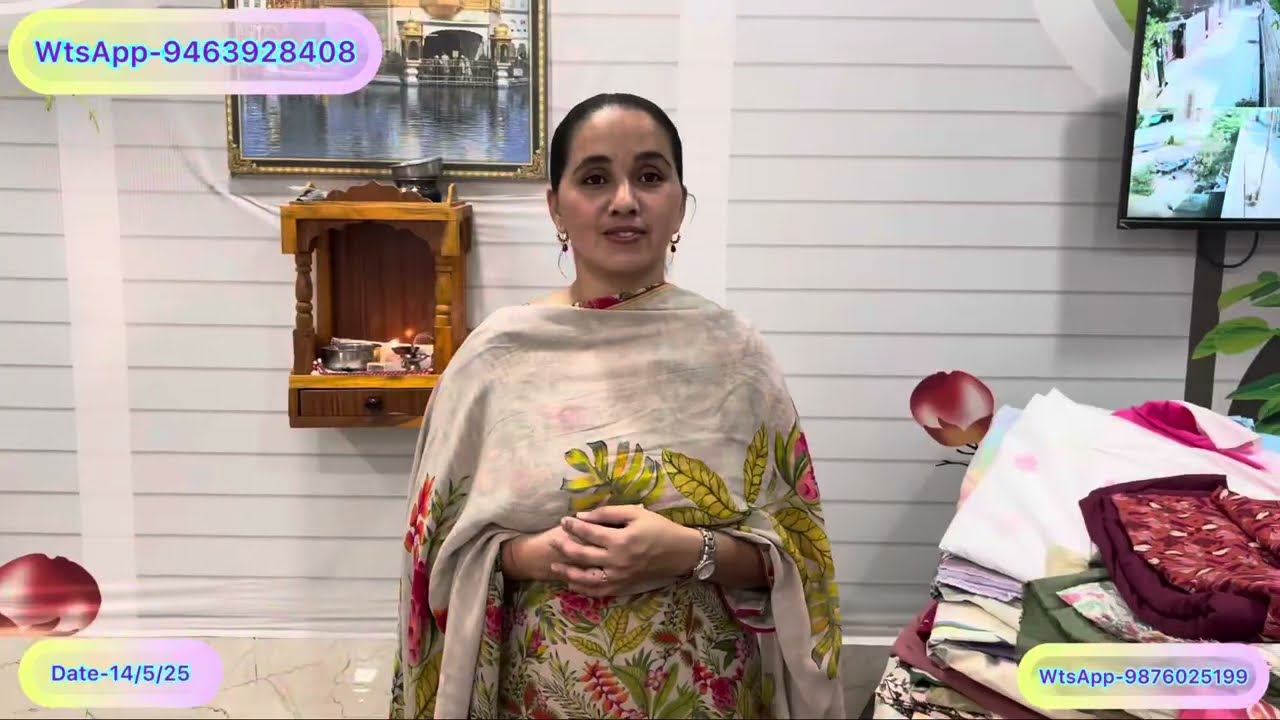 ਆ ਗਏ ਸੋਹਣੇ ਸੋਹਣੇ ਗਰਮੀ ਵਾਲੇ Cotton ਪ੍ਰਿੰਟ ਮੈਚਿੰਗ ਸੂਟ