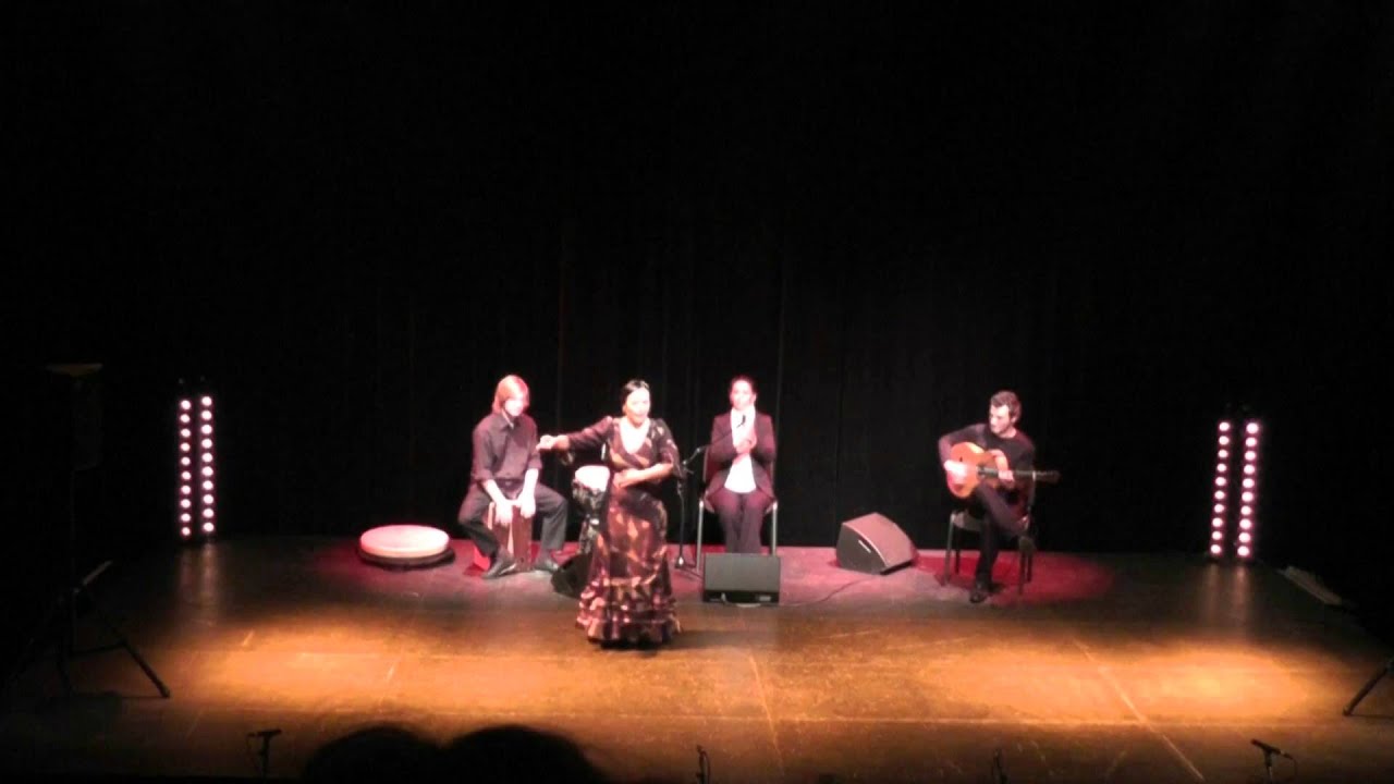 Cuadro flamenco Irene Álvarez - liviana y serrana