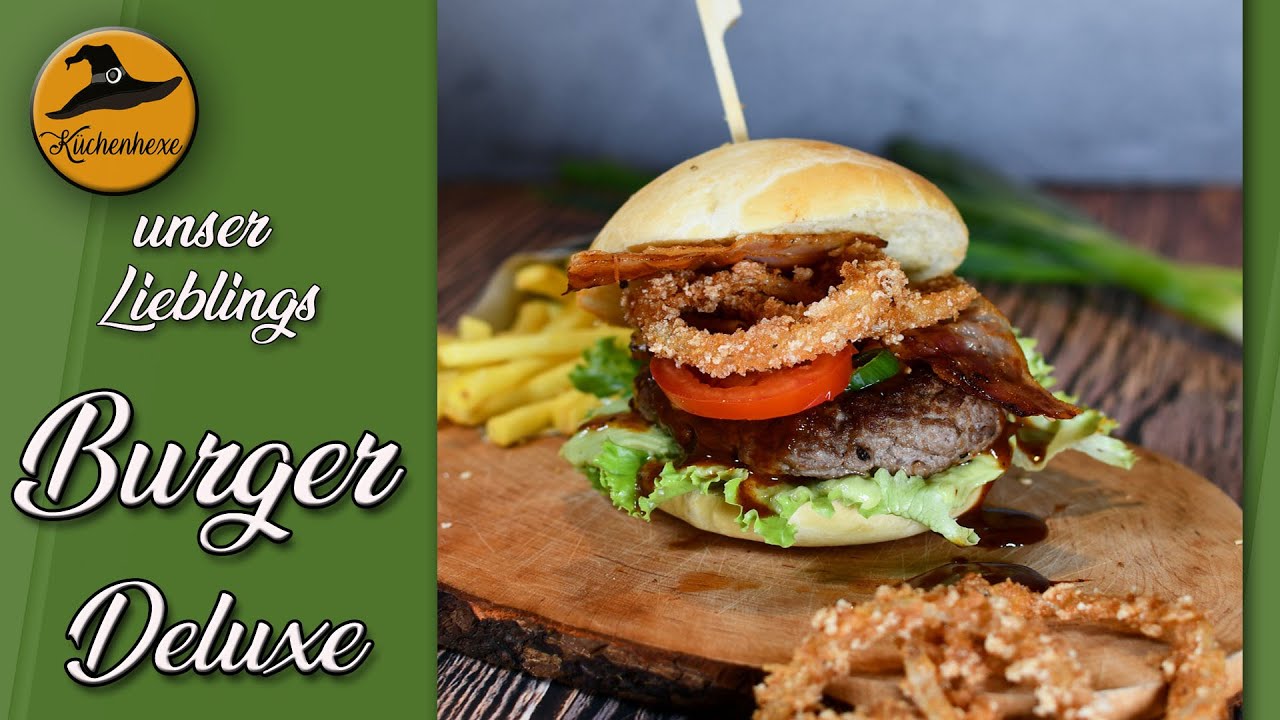 unser Lieblings Burger mit selbstgemachten Bun