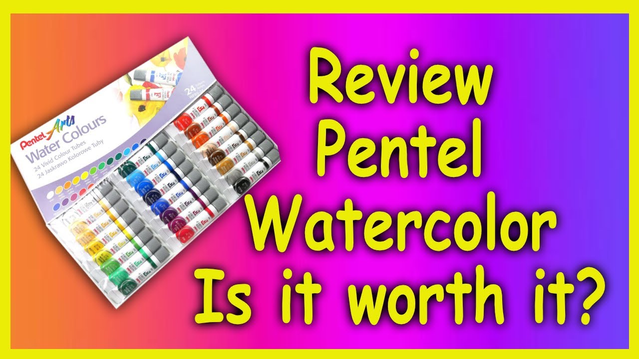 Review watercolor Pentel: The Best Watercolor for BEGINNERS? Find Out Here! 🎨 #review #watercoloring
