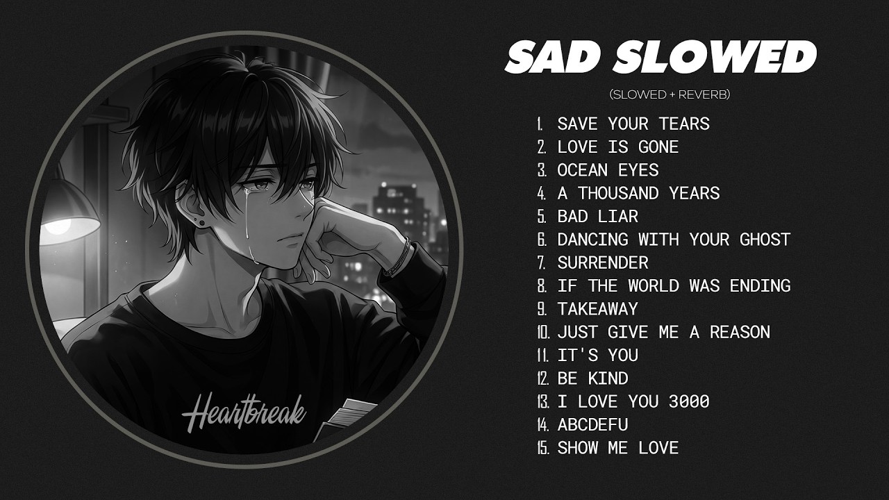Save Your Tears 💔🎧 Heartbreak Songs 2026 (𝙨𝙡𝙤𝙬𝙚𝙙+𝙧𝙚𝙫𝙚𝙧𝙗) | Depressing Music That Will Make You Cry
