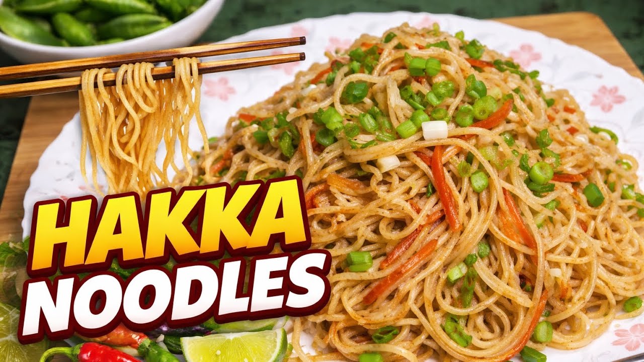 Veg Hakka Noodles Recipe | Street Style Hakka Noodles | Easy & Tasty |@kantaskitchen1974 