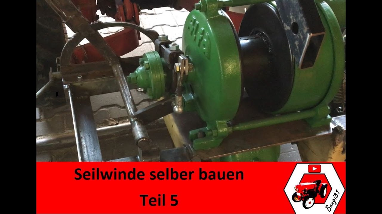 Seilwinde selber bauen |  so langsam geht´s auf die Zielgerade  | #5