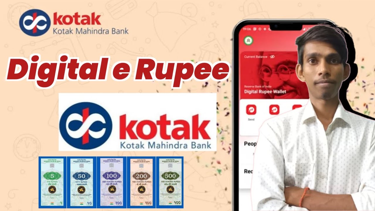 Kotak Bank Digital e Rupee Load Money 💸