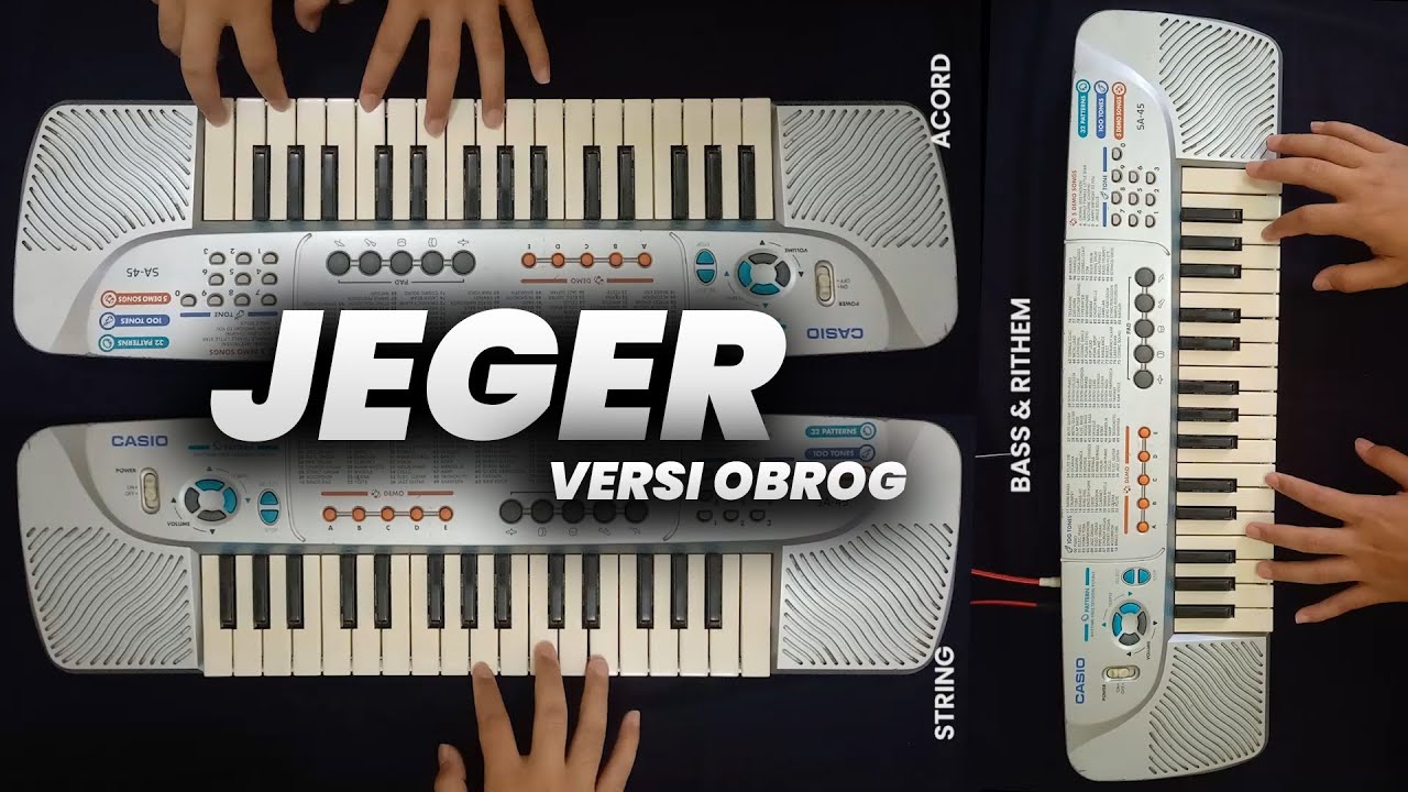 Jeger Versi Obrog | Piano Casio SA-45