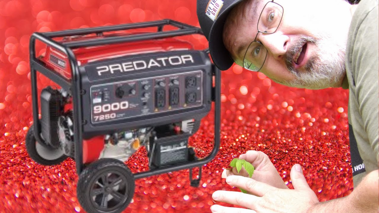 Predator 9000w Generator : Unboxing to First Run