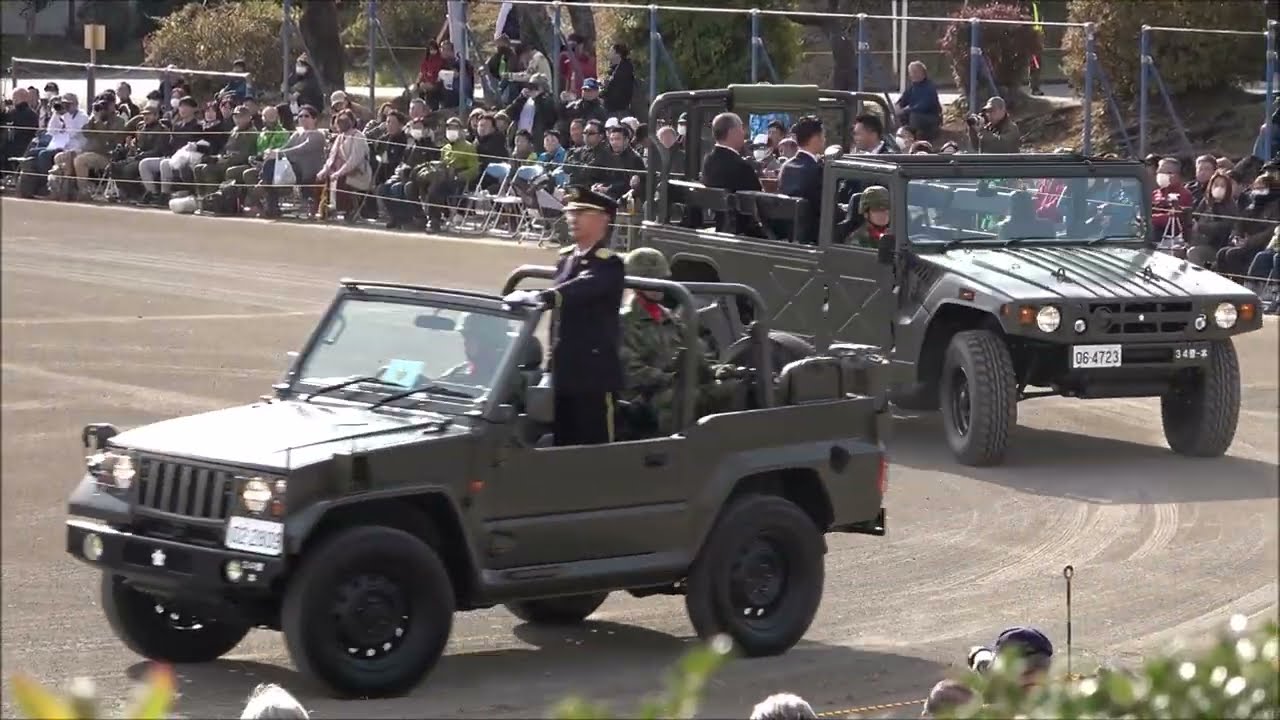 記念行事式典 観閲式  陸上自衛隊 板妻駐屯地 創立63周年記念行事