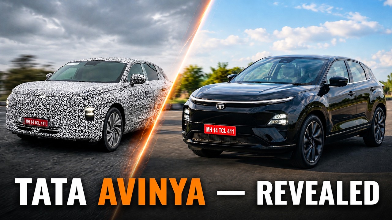 Tata Avinya SPIED! Tata's Most PREMIUM Electric SUV Ever &mdash; Launch Details LEAKED