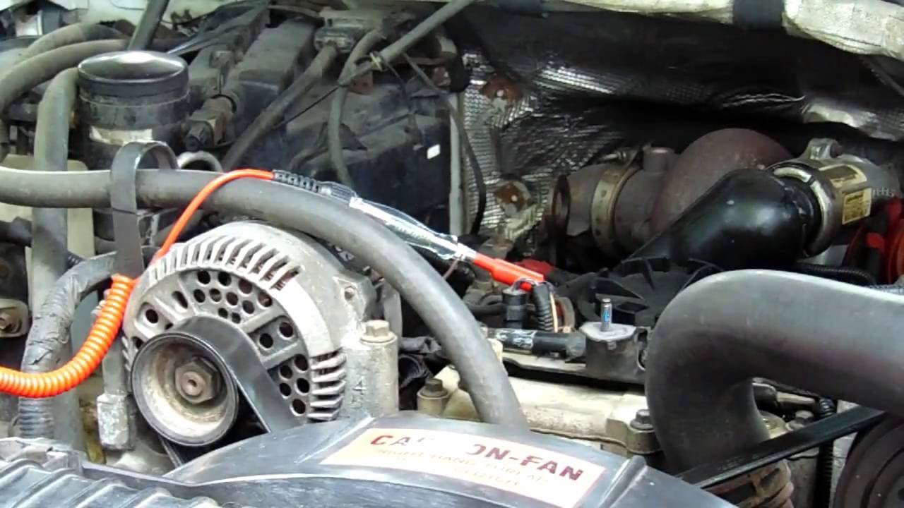 Неисправный датчик давления масла Ford F-250 1997 года выпуска