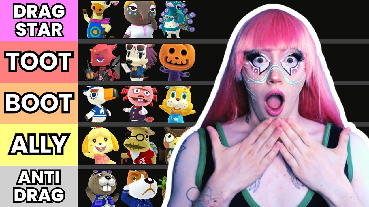 How much DRAG do the Animal Crossing Special Characters Serve!?