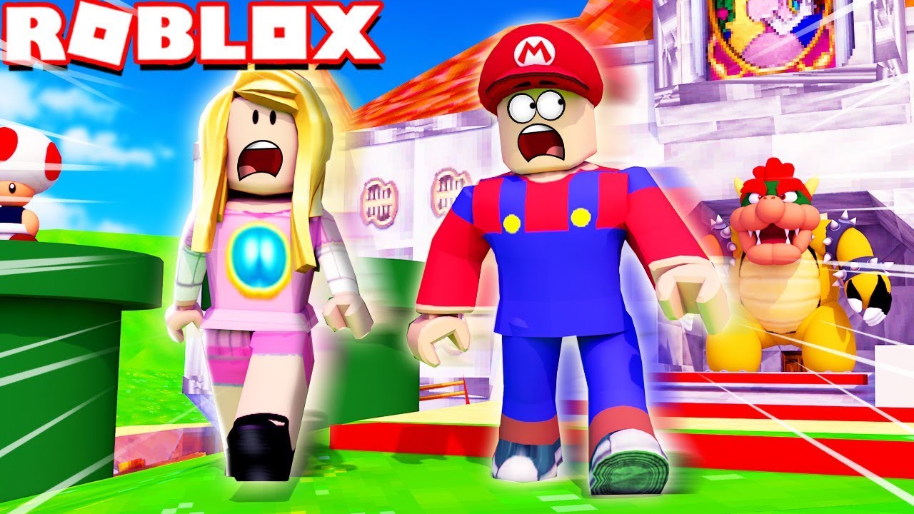 SUPER MARIO OBBY W ROBLOX | Vito i Bella