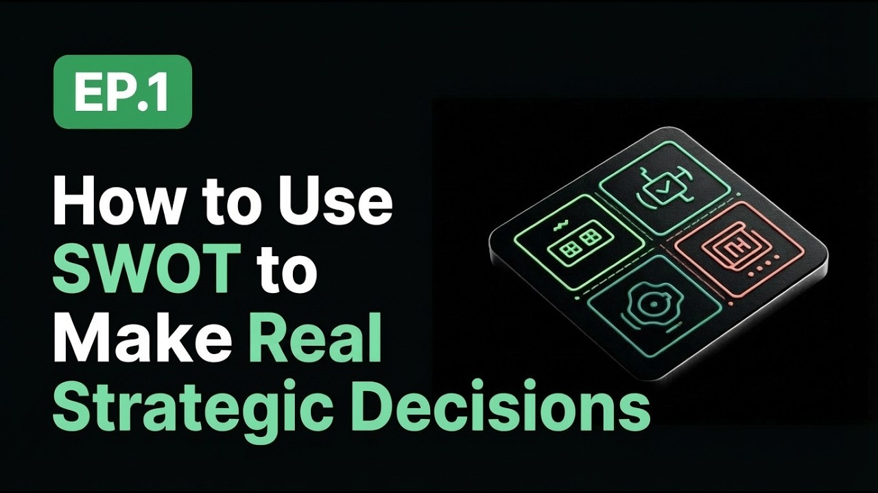 Tropic Deep Dive Ep.1 - How to Use SWOT to Make Real Strategic Decisions