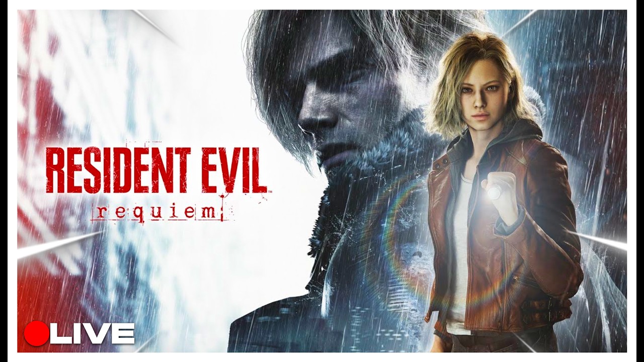 NEW RESIDENT EVIL REQUIEM PLAYTHROUGH PART 4 ( LIVE STREAM GAMEPLAY )