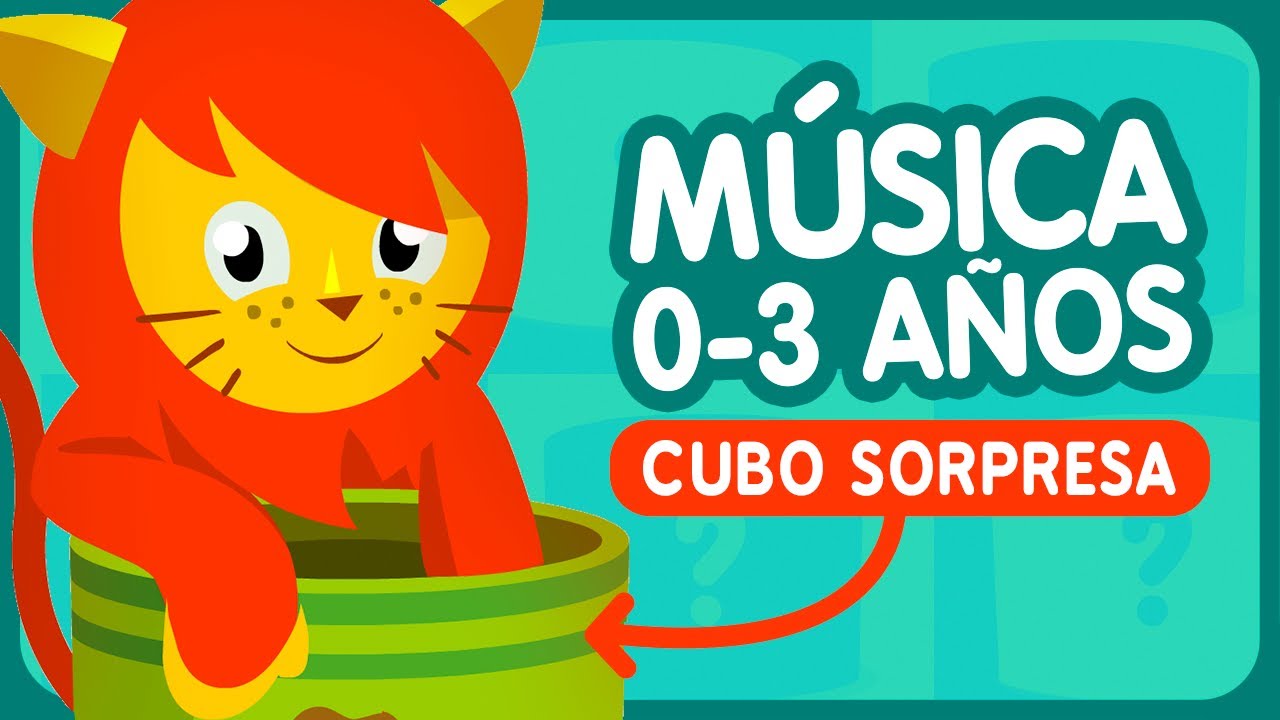 Vídeos del cubo sorpresa #20 🎵 Música y canciones para bebés y niños de 0 meses a 3 - 6 años