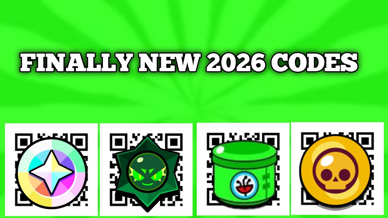 НОВЫЕ QR-КОДЫ BRAWL STARS! БЕЗОПАСНО И РАБОТАЕТ! ❤️ НОВЫЕ КОДЫ 2026 😍