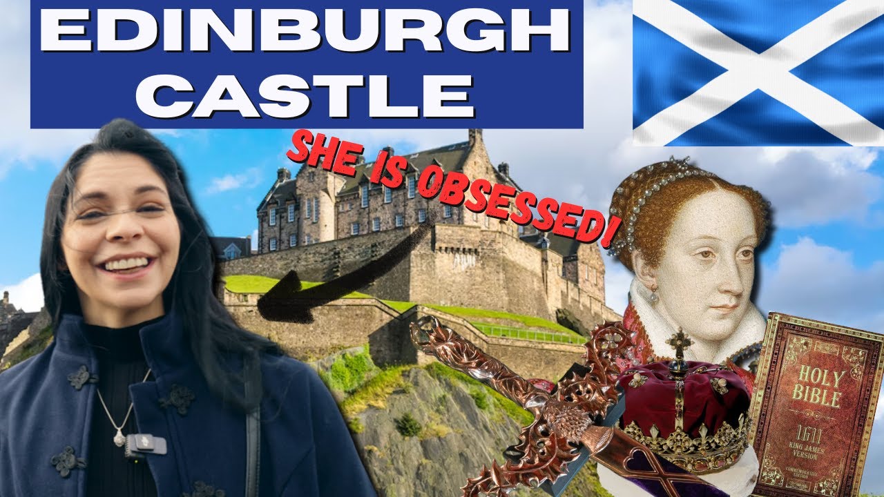 AMERICANS FIRST TIME IN SCOTLANDS EDINBURGH CASTLE 🏴󠁧󠁢󠁳󠁣󠁴󠁿 MIND BLOWING!