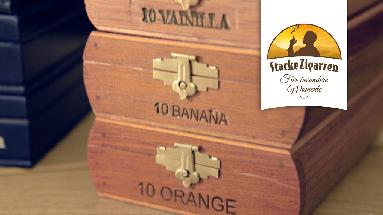 Aromatisierte Zigarren - Orange, Banane, Kokos | StarkeZigarren.de