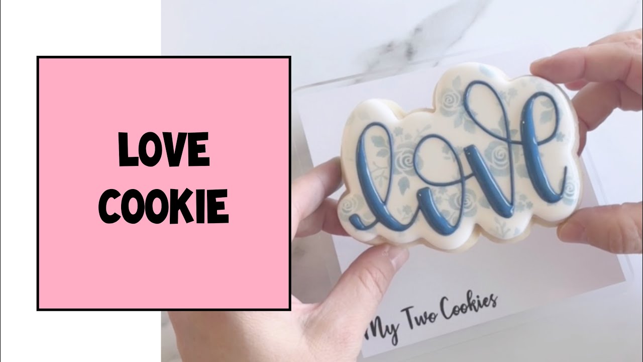 I “love” decorating sugar cookies! How to: flooding, airbrushing, and lettering