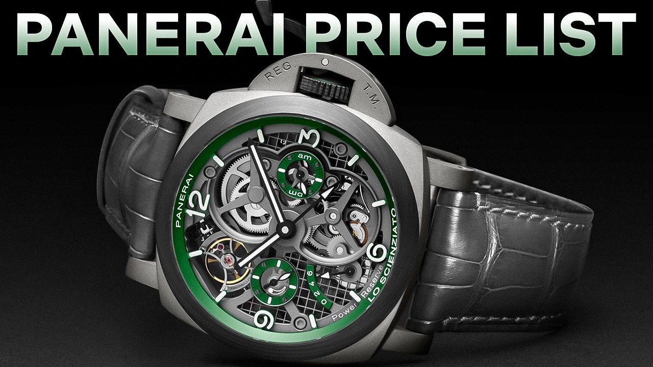 Top 14 Panerai Watches Price List