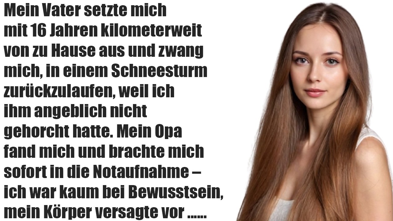 Mit 16 setzte mich mein Vater im Schneesturm aus – nur weil ich „Nein“ sagte