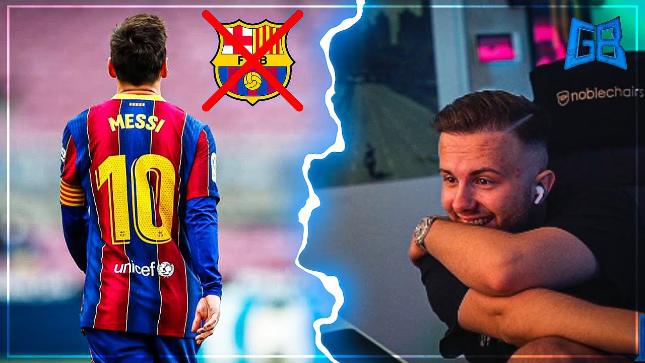 GamerBrother REAGIERT auf LIONEL MESSI verlässt FC BARCELONA .. + REALTALK 😪