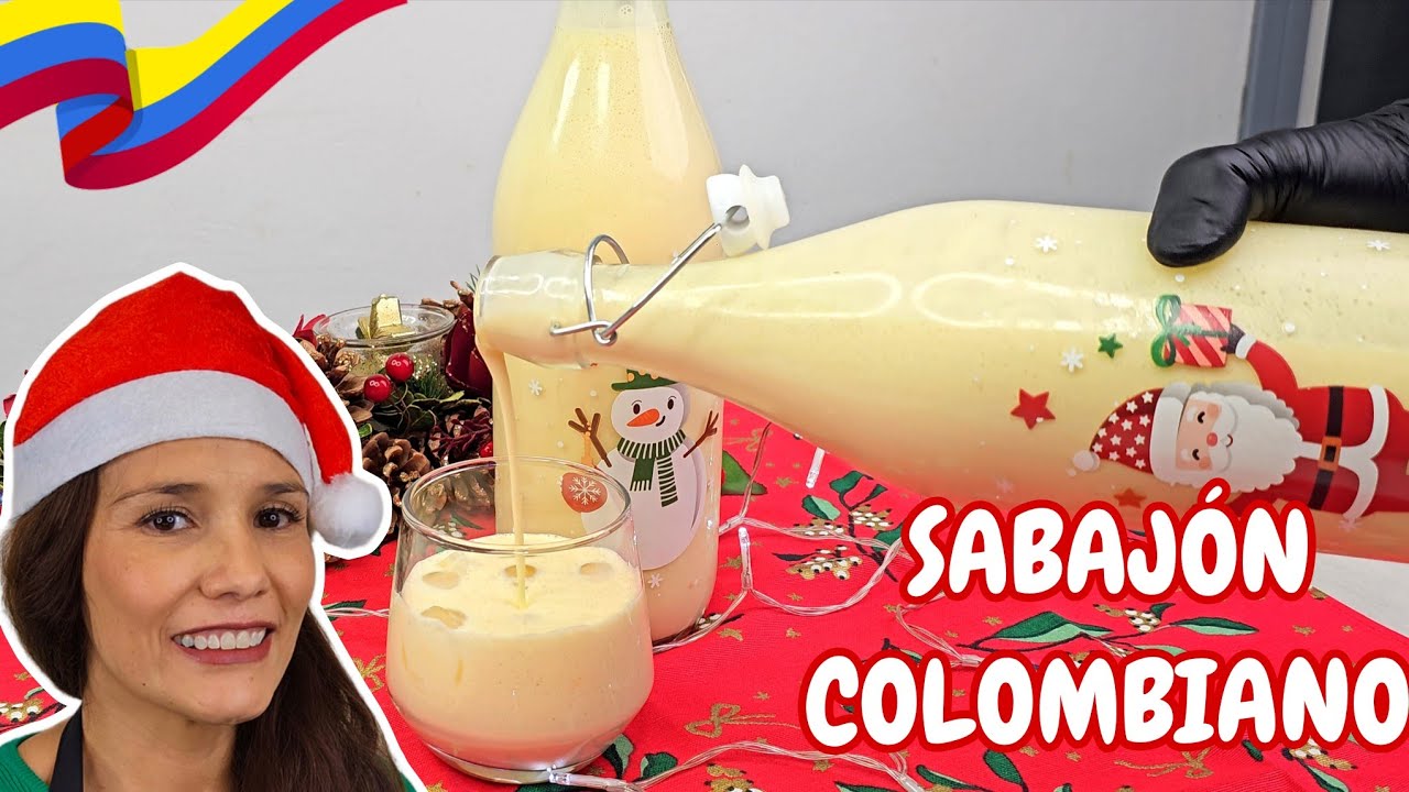 Cómo preparar SABAJÓN CASERO| Fácil y muy delicioso |Colombiano