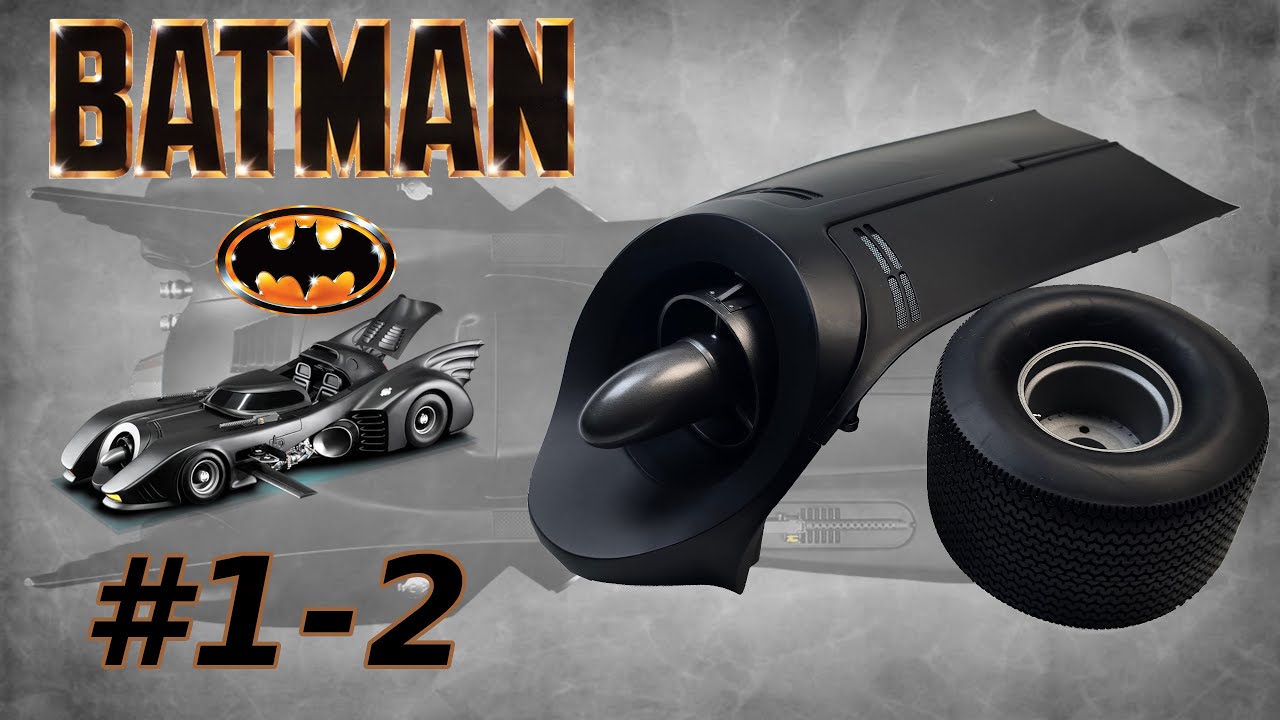 We are building the Batmobile Tim Burton Batman 1989 - Issues 01-02