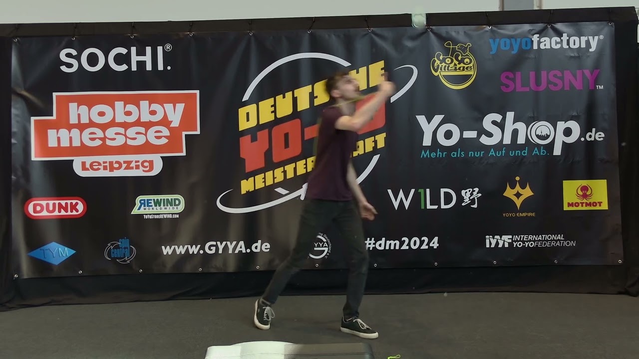 German Yoyo Nationals 2024 - X Division - 6th - Sebastian Schmidt