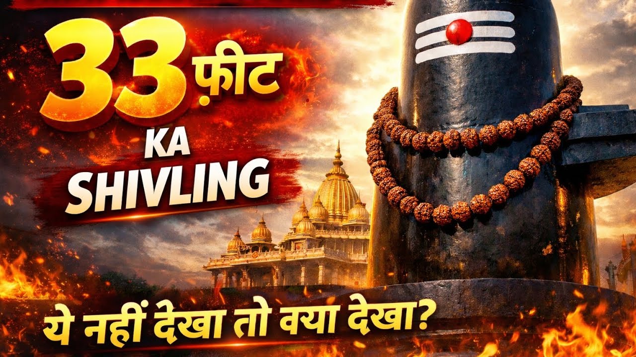 Virat Ramayan Mandir ka 33 Feet Shivling 🔱 | Ye Nahi Dekha To Kya Dekha 😳