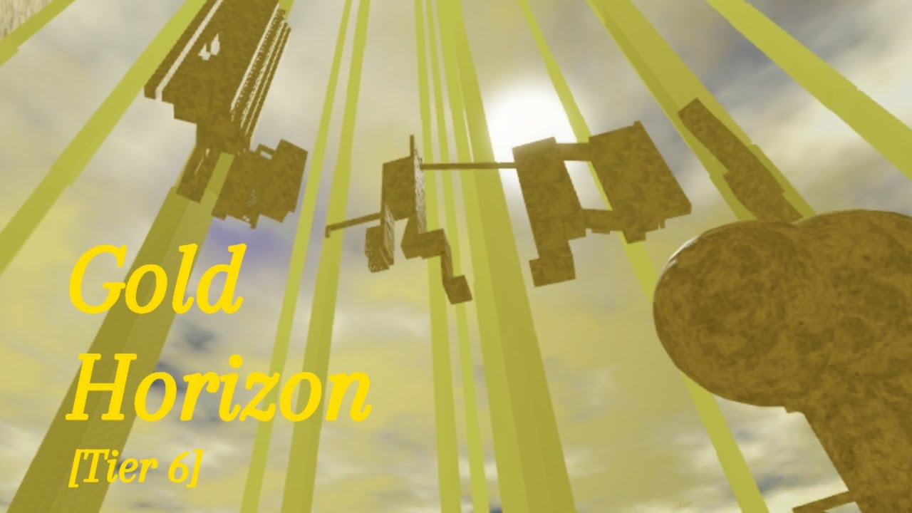 Gold Horizon (Tier 6) | Tiered Obbies