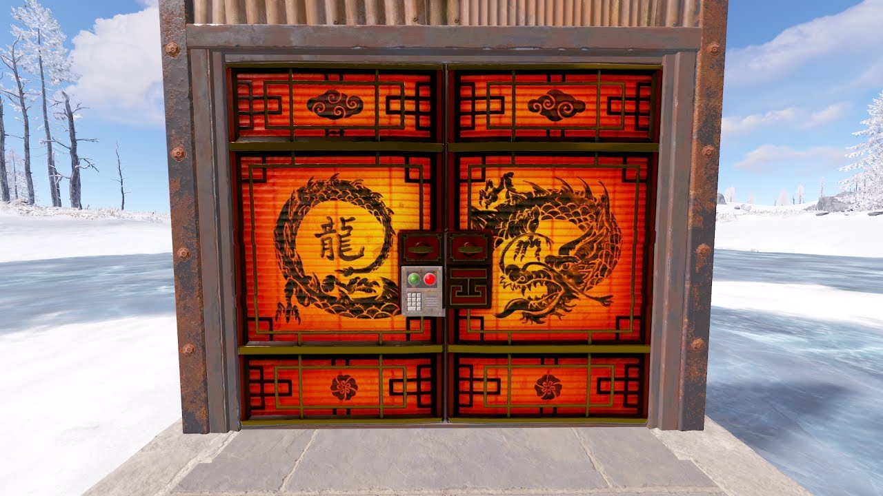 RUST SKIN SPOTLIGHT - Loong Double Door - 2,35€