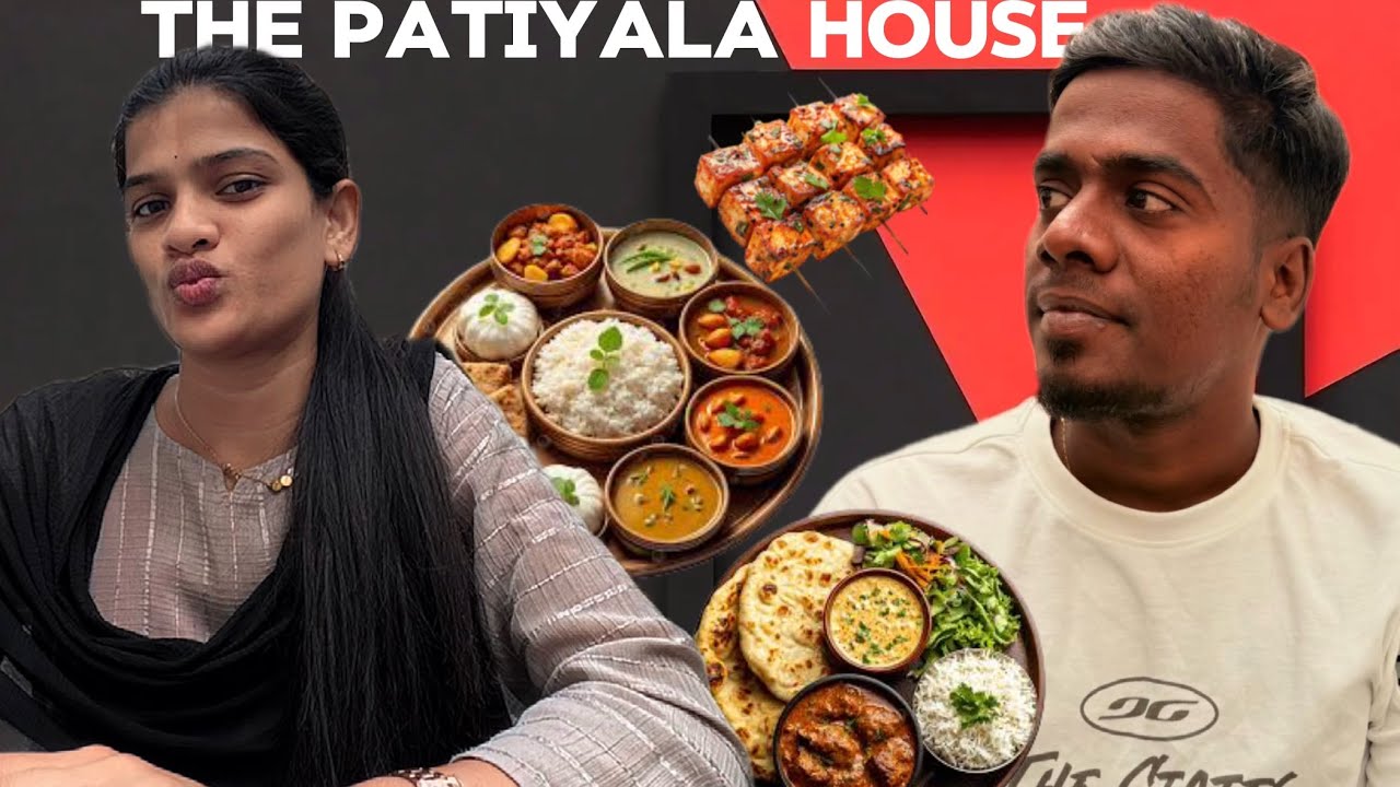 veg Thaali and panner tikka its amazing🫶🏾Patiyala house-vishwa’s explore❤️