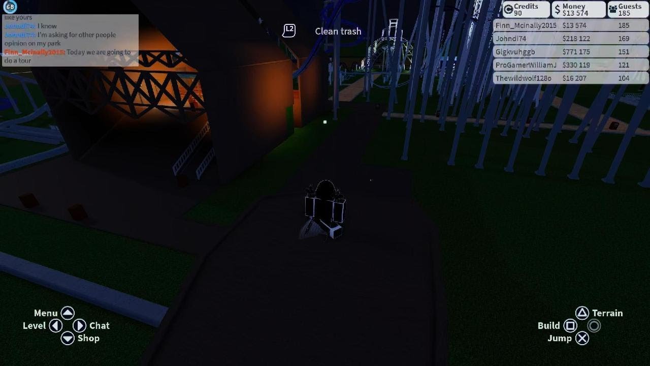 Roblox theam park tour