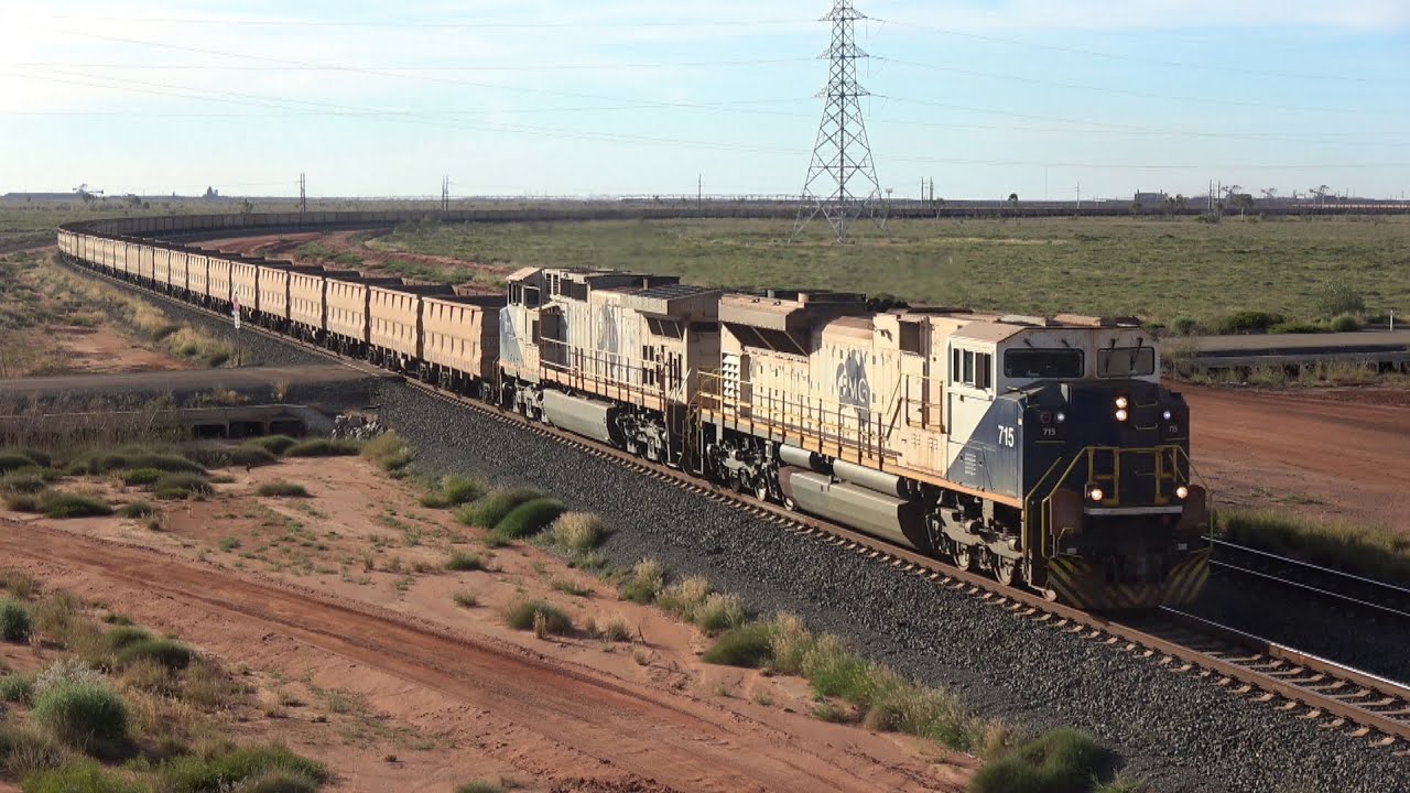 Iron Ore Trains of Australia's Pilbara Part 3