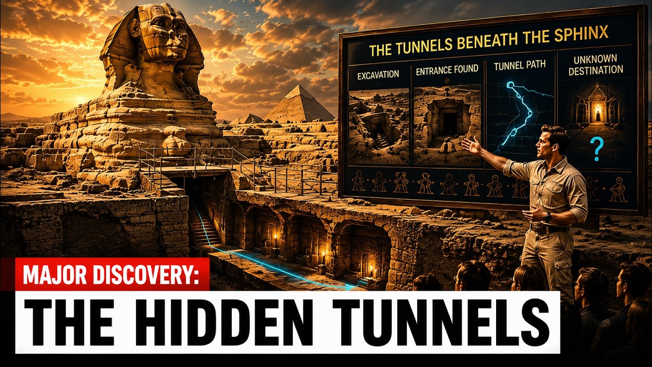 Archaeologists Found The Hidden Tunnels Near the Great Sphinx &mdash; And Where It May Lead
