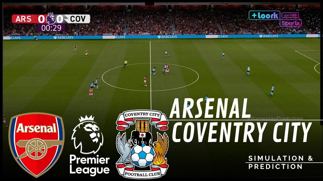 ✅ Arsenal vs Coventry City Premier League 26/27 | Who will win? | Simulation/Prediction