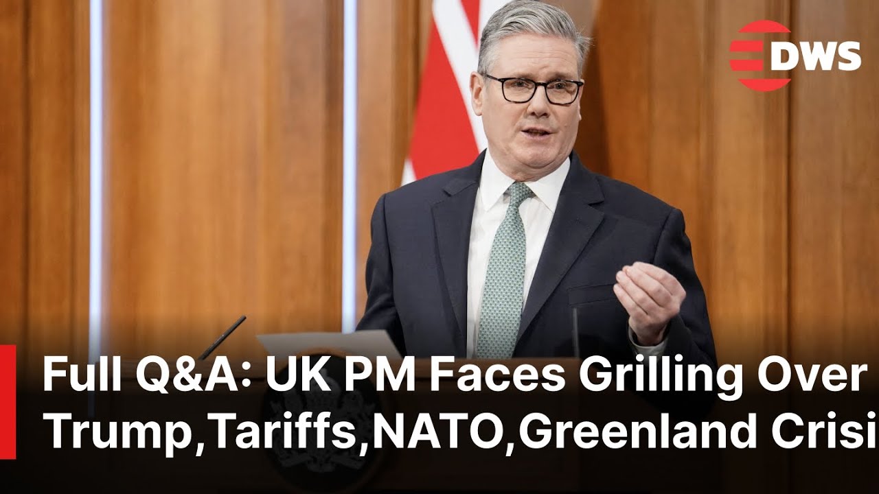 FULL Q&A: “A Tariff War Helps Nobody” – Starmer Pushes Back as Reporters Press on Trump Row | AC1E