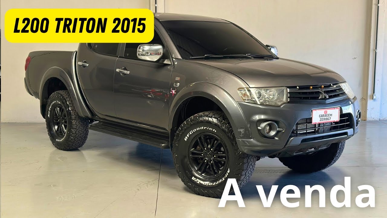 L200 Triton 3.2 HPE 2015 – Diesel, 4x4 e Preço Especial!
