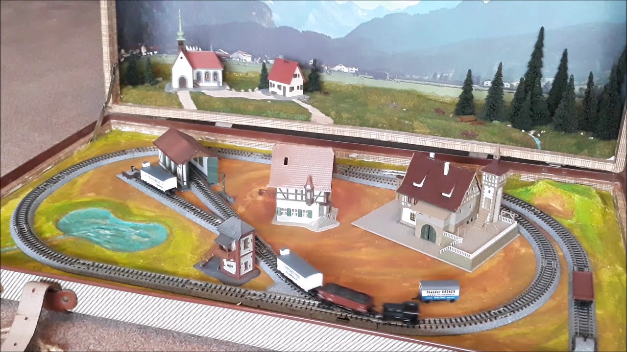 Fahrvideo in der Kofferbahn mit Schreck - Moba To Go Spur N 