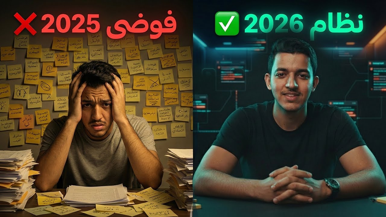 ليه خطتك لـ كل سنة مبتكملش ؟ (الحل الهندسي اللي أنقذني)