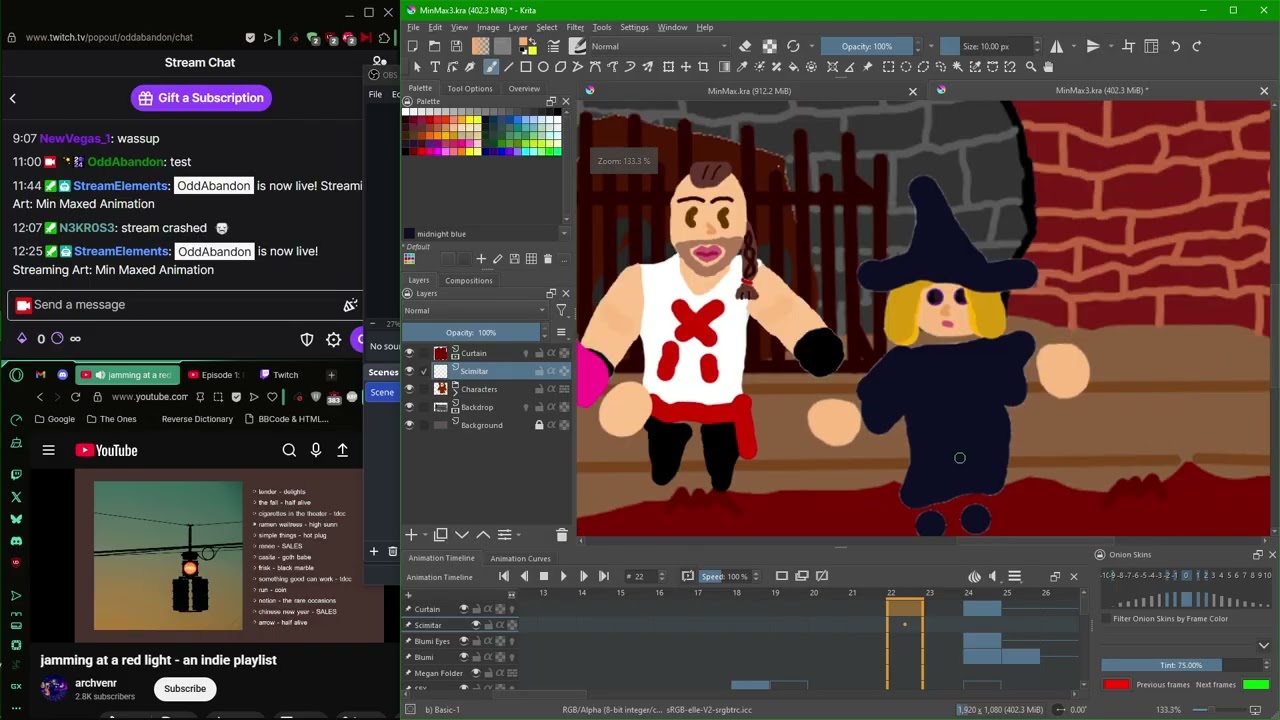 MinMaxed Animating 11