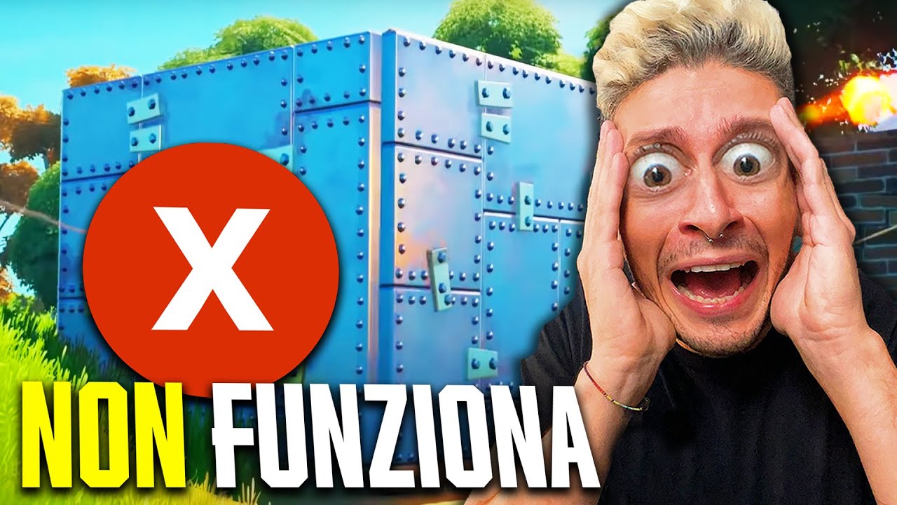 NON FUNZIONA IL MURO SU FORTNITE MA STEPNY PARTE LO STESSOOOOOOOO !!