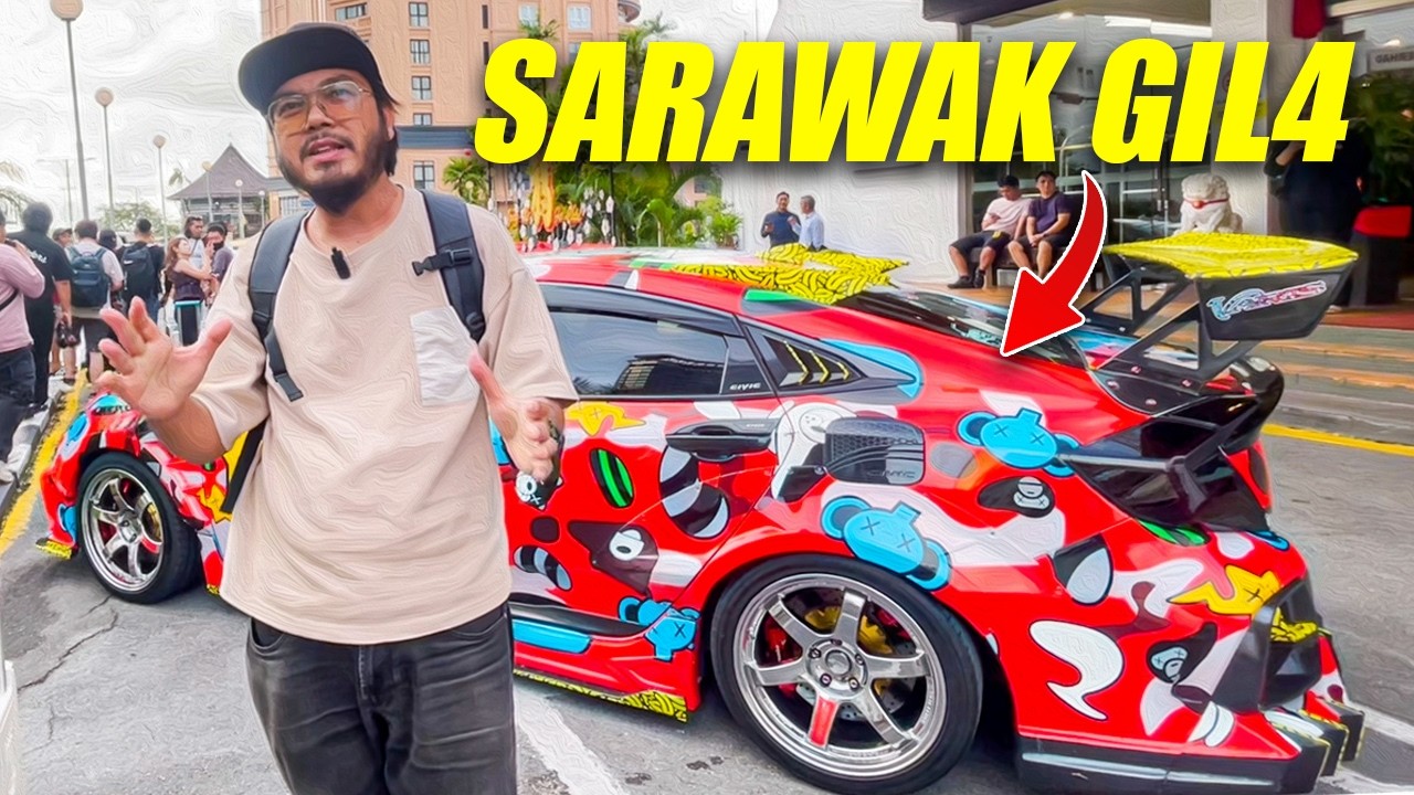 TAK SANGKA GENG KERETA SARAWAK MACAM NI !