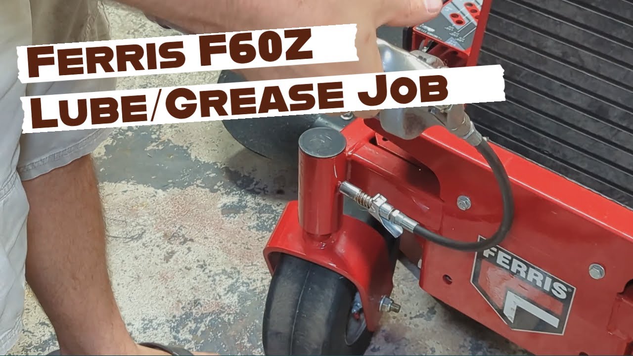 Ferris F60Z Lube/Snapper S50XT Grease Job