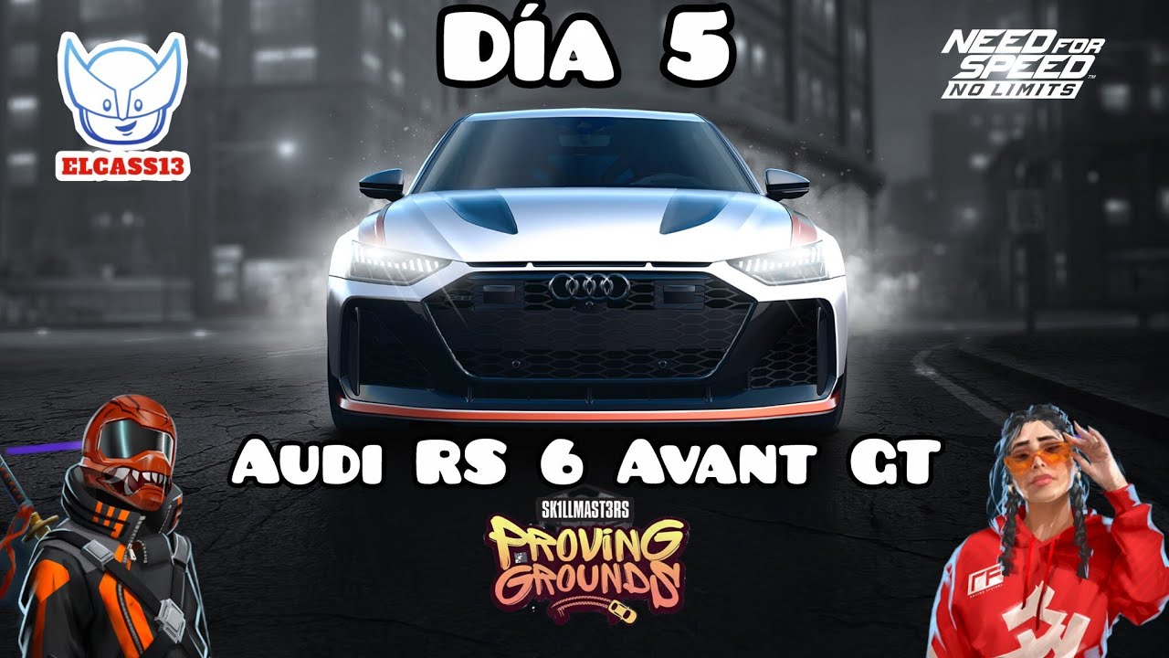 NFS No Limits Audi RS 6 Avant GT Día 5