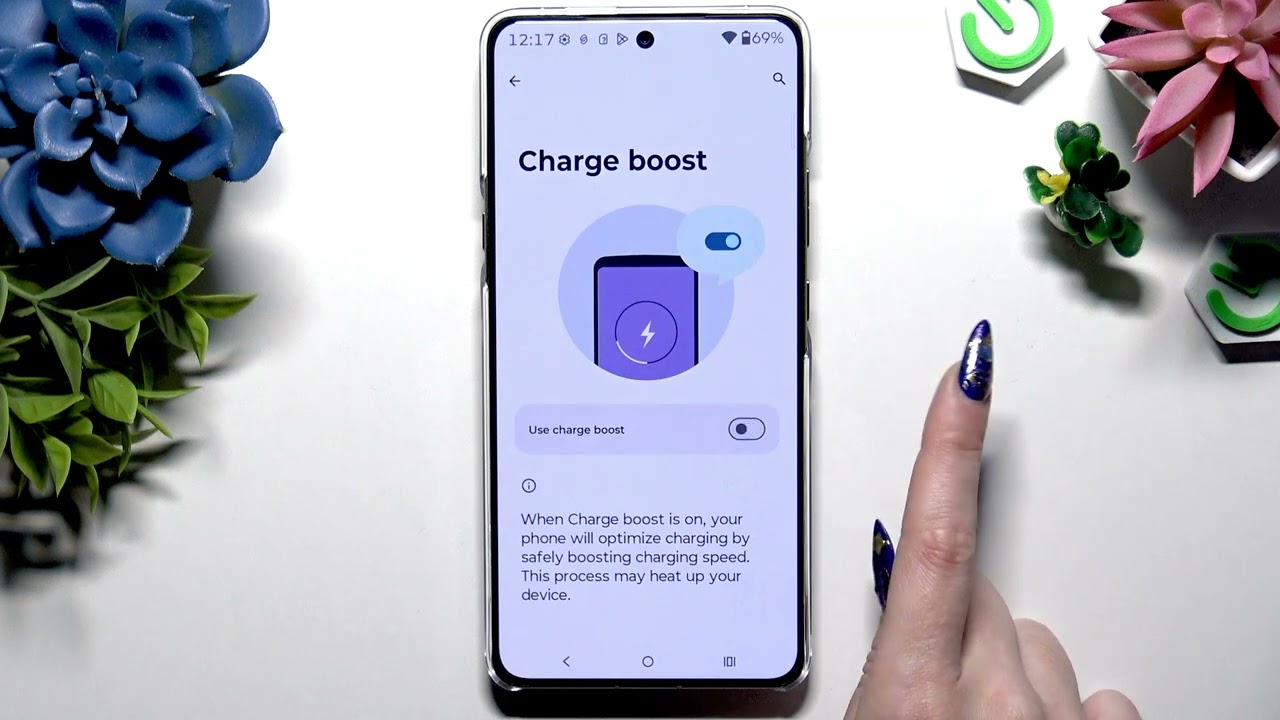 MOTOROLA Signature - Turn On or Off Fast Charging